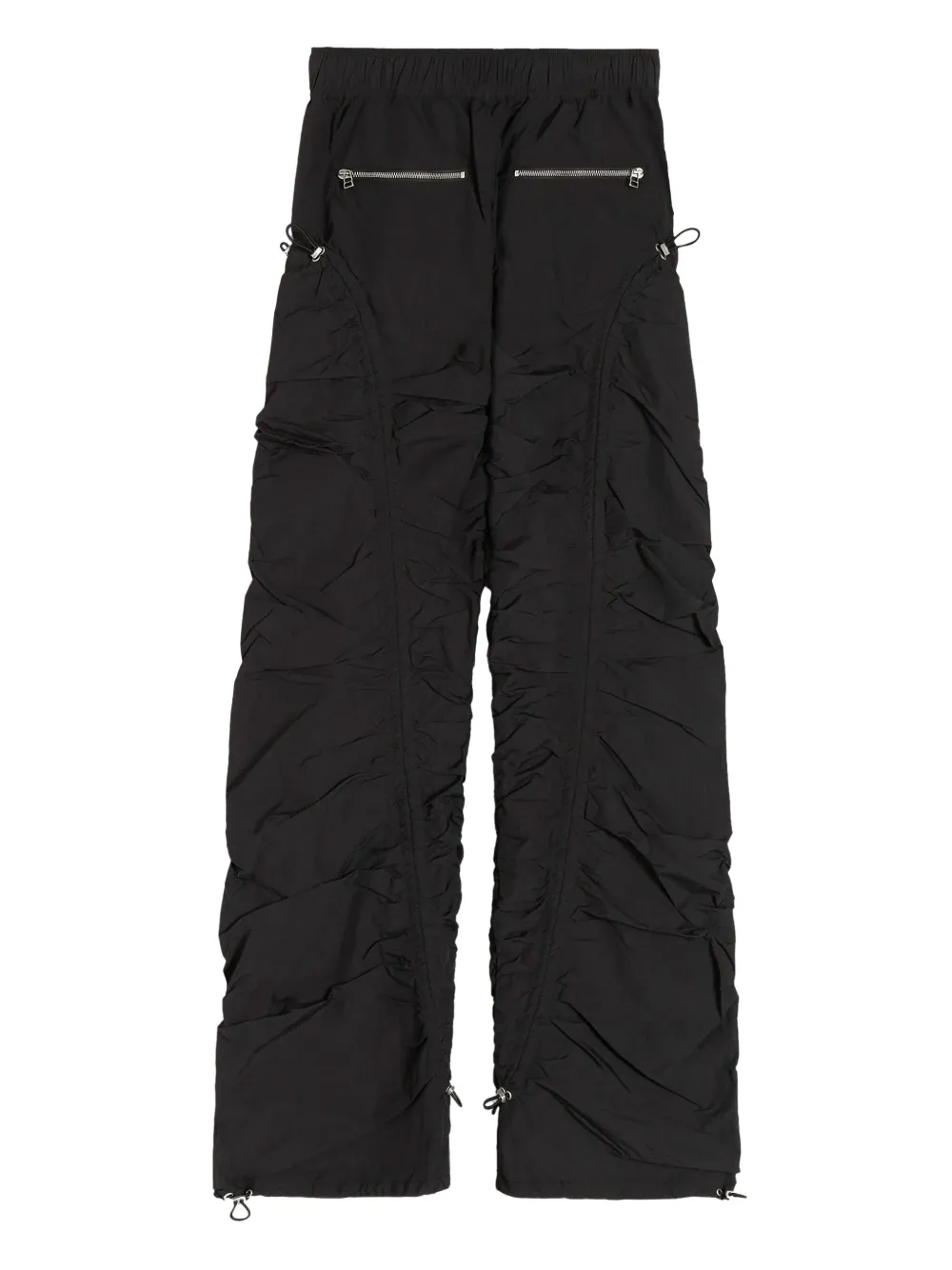 Reese Cooper Broek met gesmockt vlak - Zwart