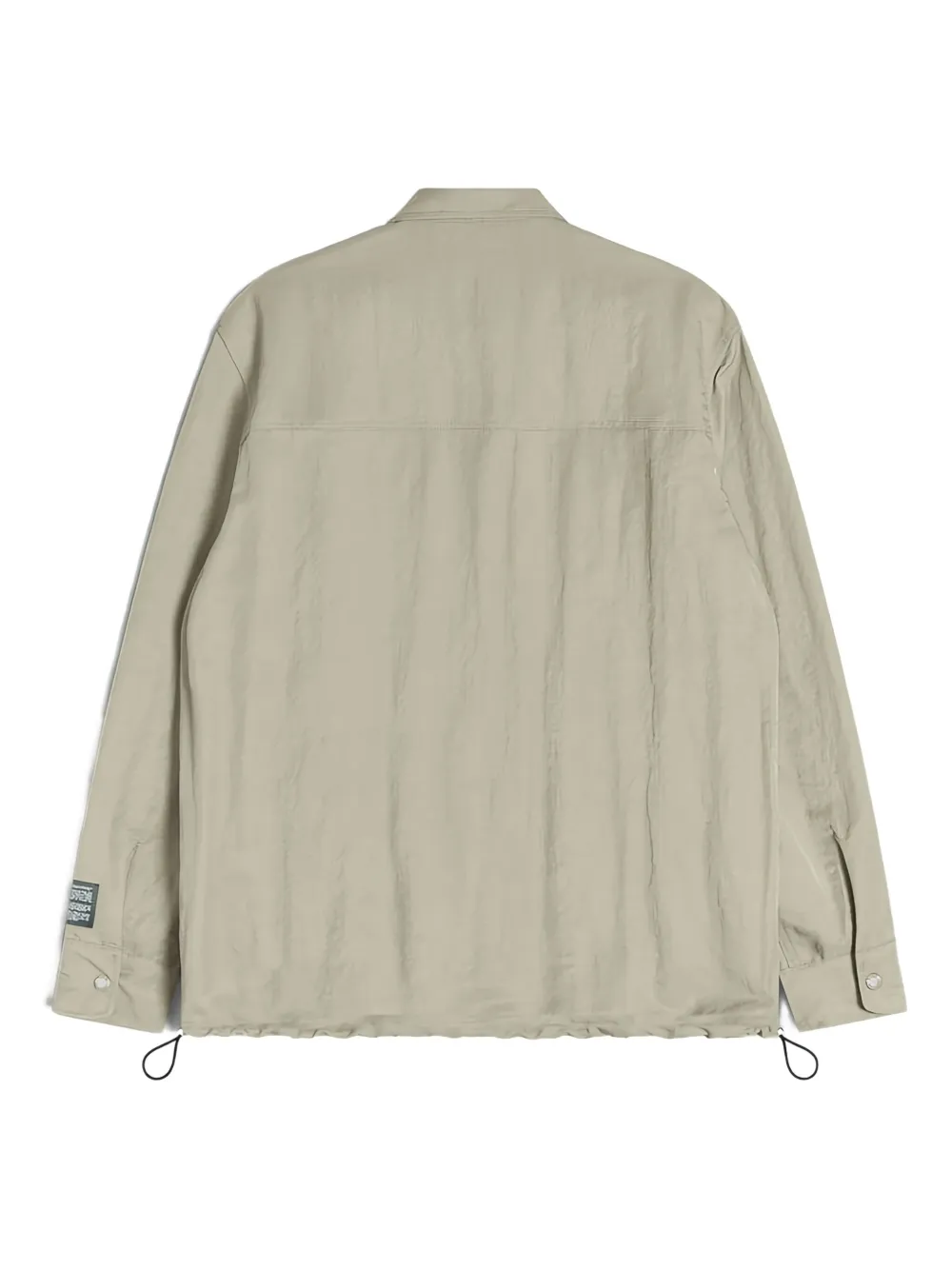 Reese Cooper long-sleeved cargo shirt - Groen