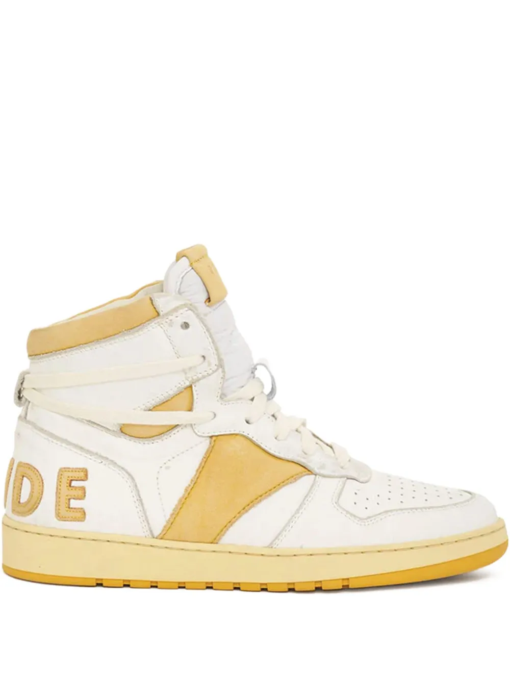 RHUDE Rhecess HI high-top sneakers White