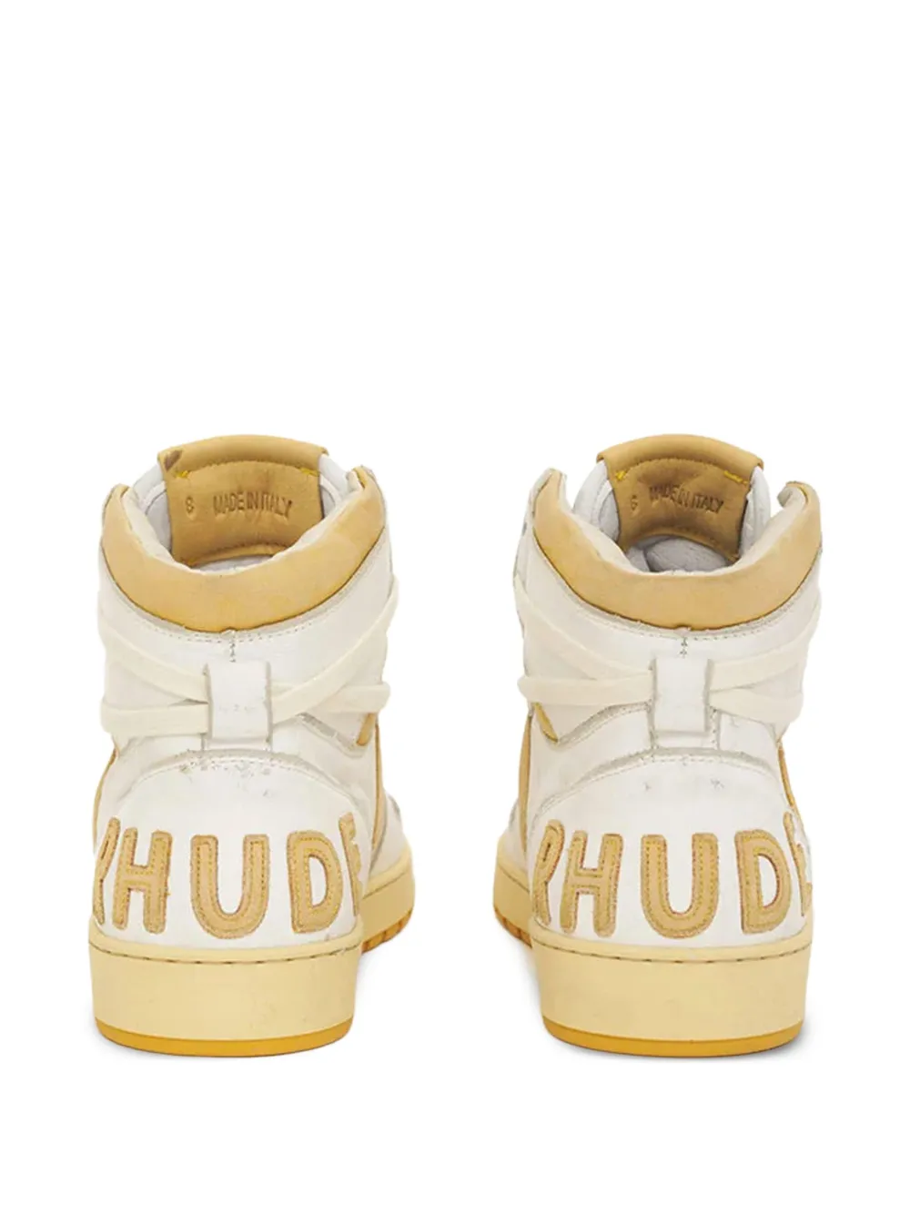 RHUDE Rhecess HI high-top sneakers White