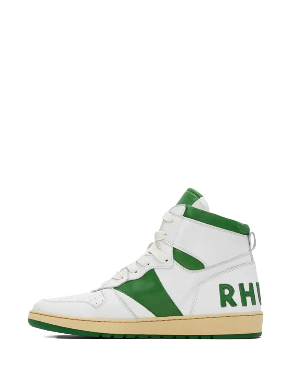 RHUDE Rhecess HI high-top trainers White