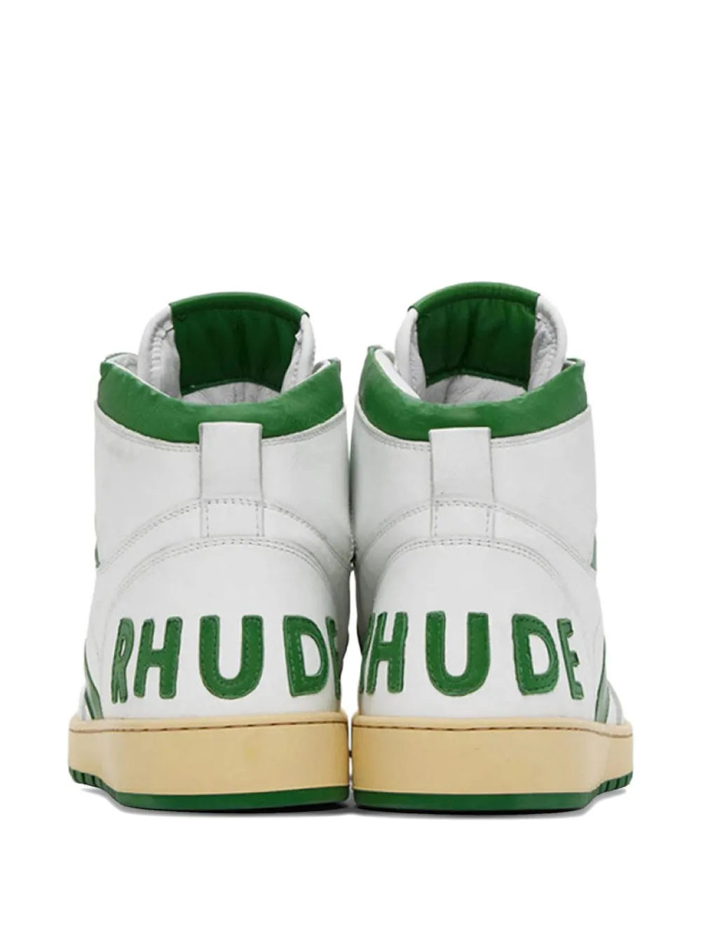 RHUDE Rhecess HI high-top trainers White