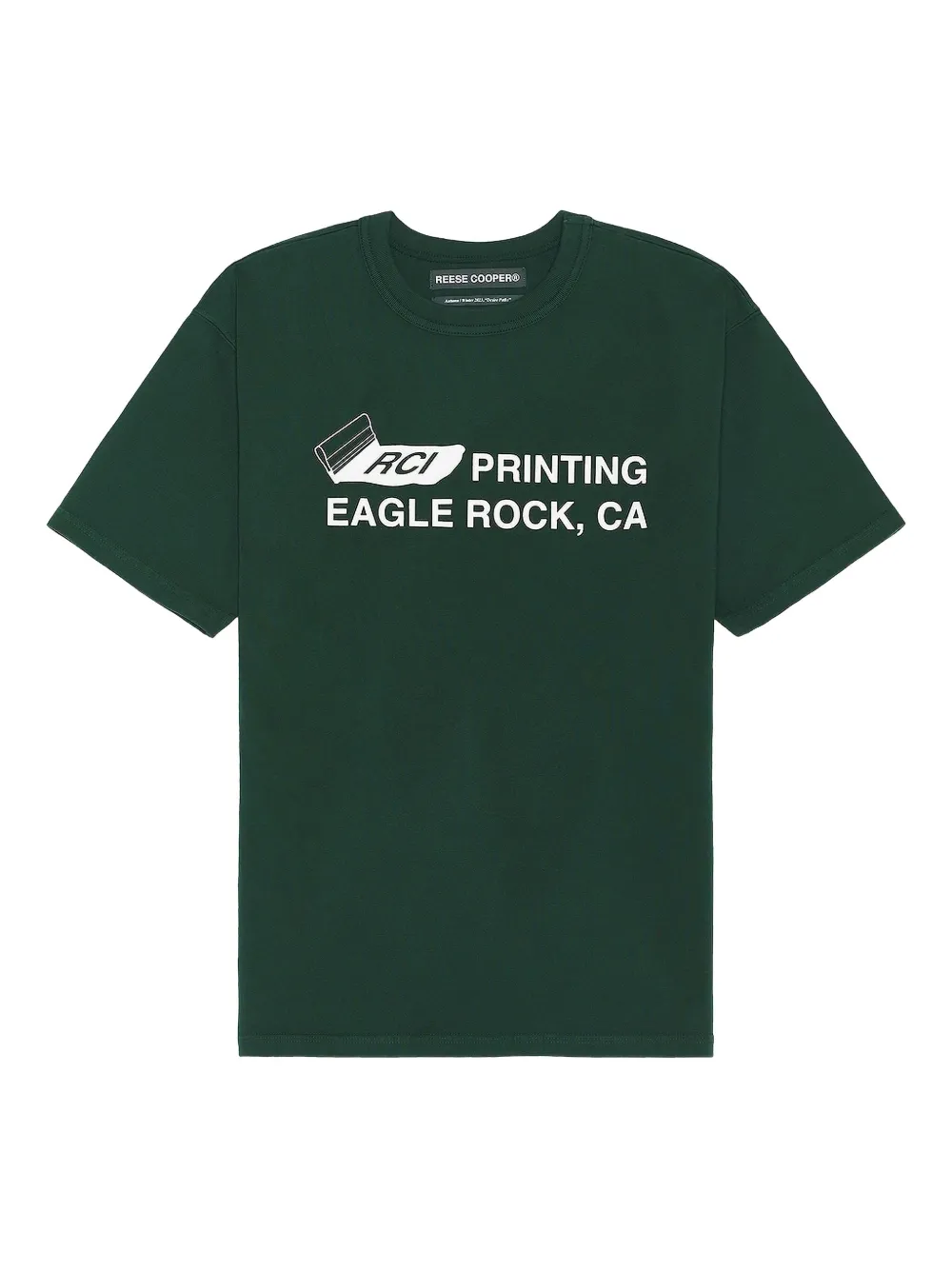 Reese Cooper eagle rock printing graphic t-shirt | Green | Image 1