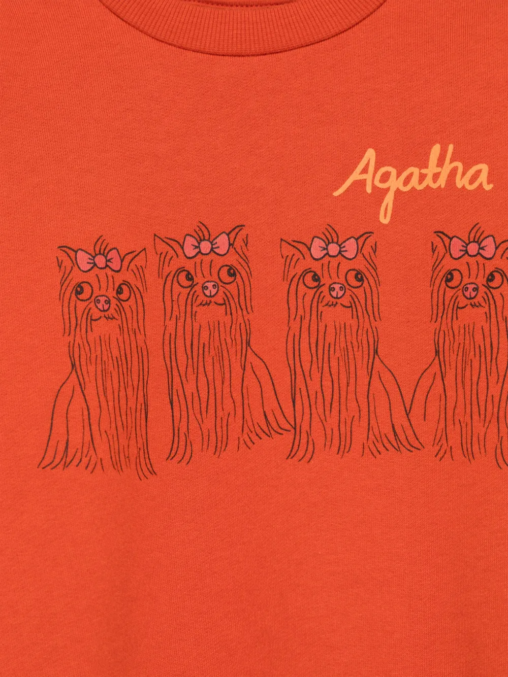 Mini Rodini Agatha Dogs trui Rood