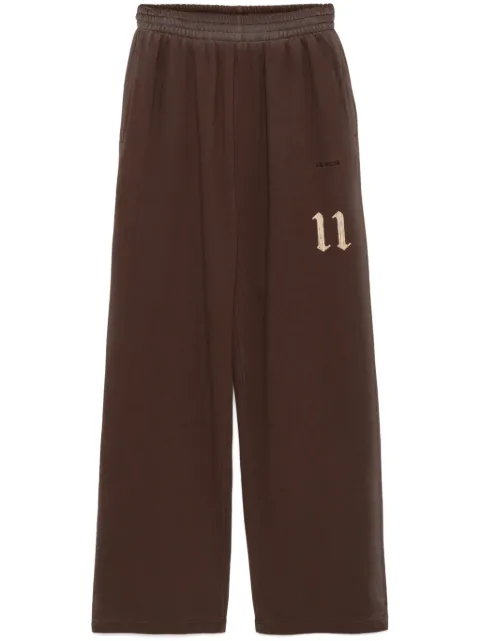 We11done pants con logo bordado
