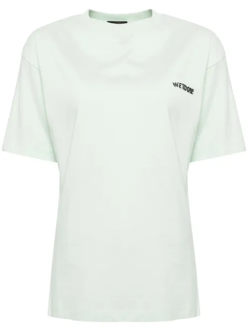 T-shirt à logo strassé - We11done - Modalova
