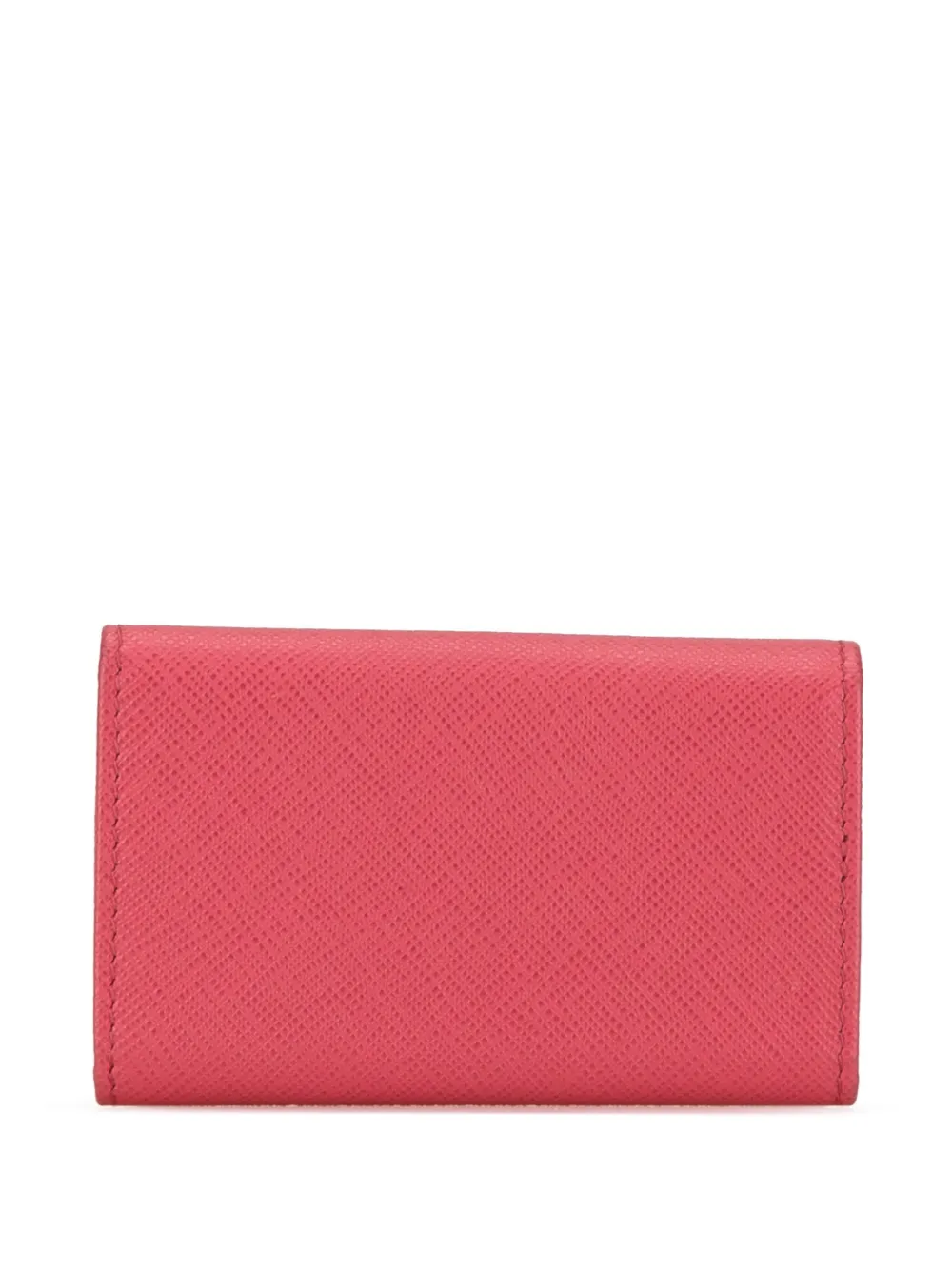 Prada Pre-Owned 2013-2023 Saffiano key holder - Roze