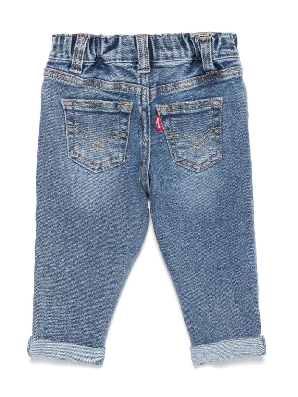 Levi's Kids Jeans met toelopende pijpen - Blauw