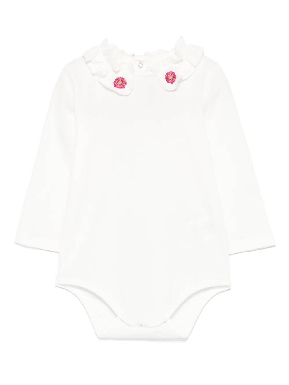 Simonetta ruffle-collar bodysuit | White | Image 1