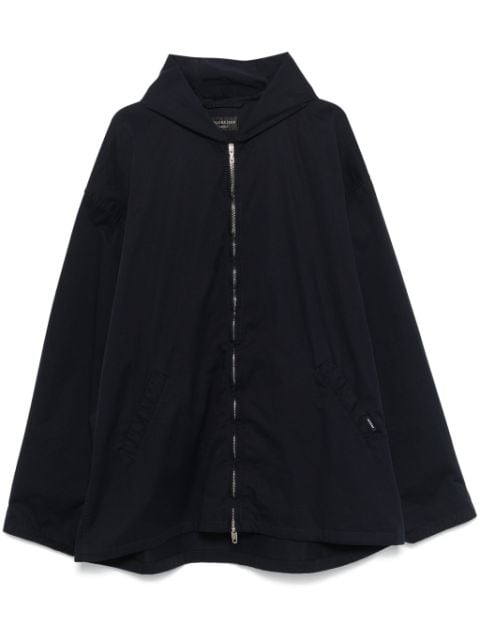 Balenciaga zip-up hooded jacket