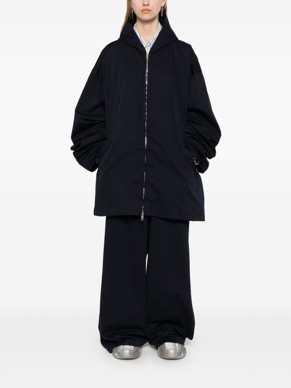 Balenciaga zip-up hooded jacket Men