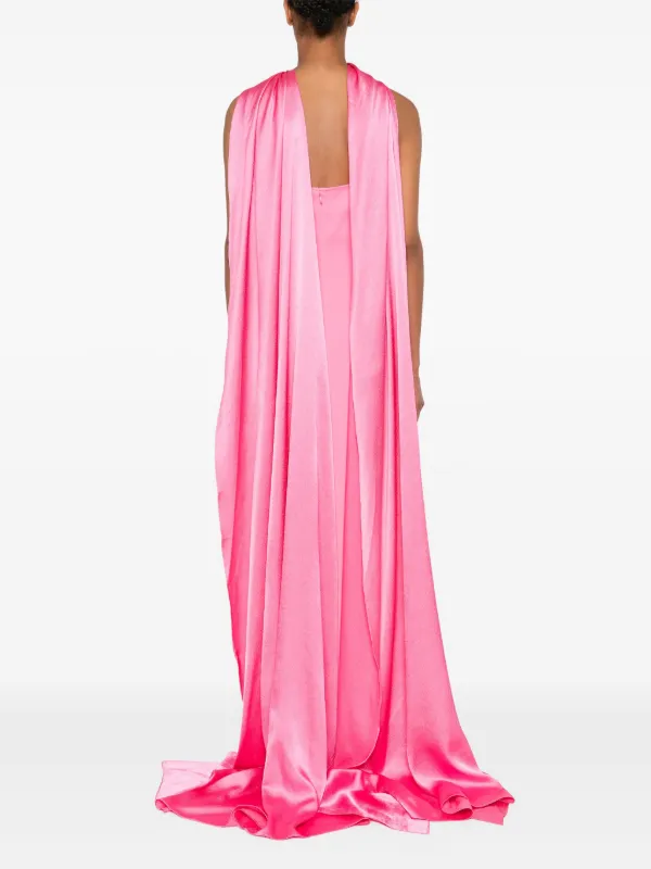 Solace London Ophelia Maxi Dress | Pink | FARFETCH