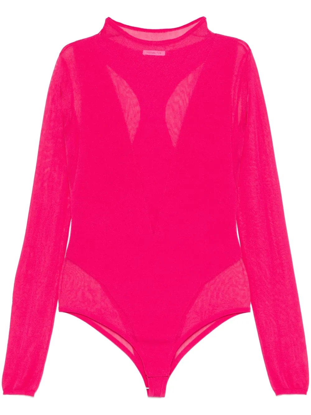 Patrizia Pepe crew-neck bodysuit - Pink