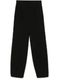 Patrizia Pepe tapered-leg trousers - Black