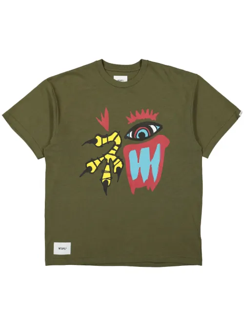 T-shirt Obj 04 en coton - WTAPS - Modalova