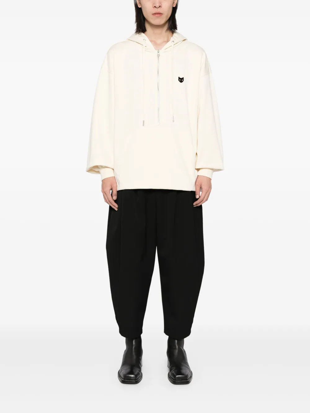 ZZERO BY SONGZIO Memorabilia Half Zip Up Hood jacket | Hooded Jackets | Image 2