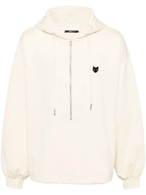 ZZERO BY SONGZIO Memorabilia Half Zip Up Hood jacket
