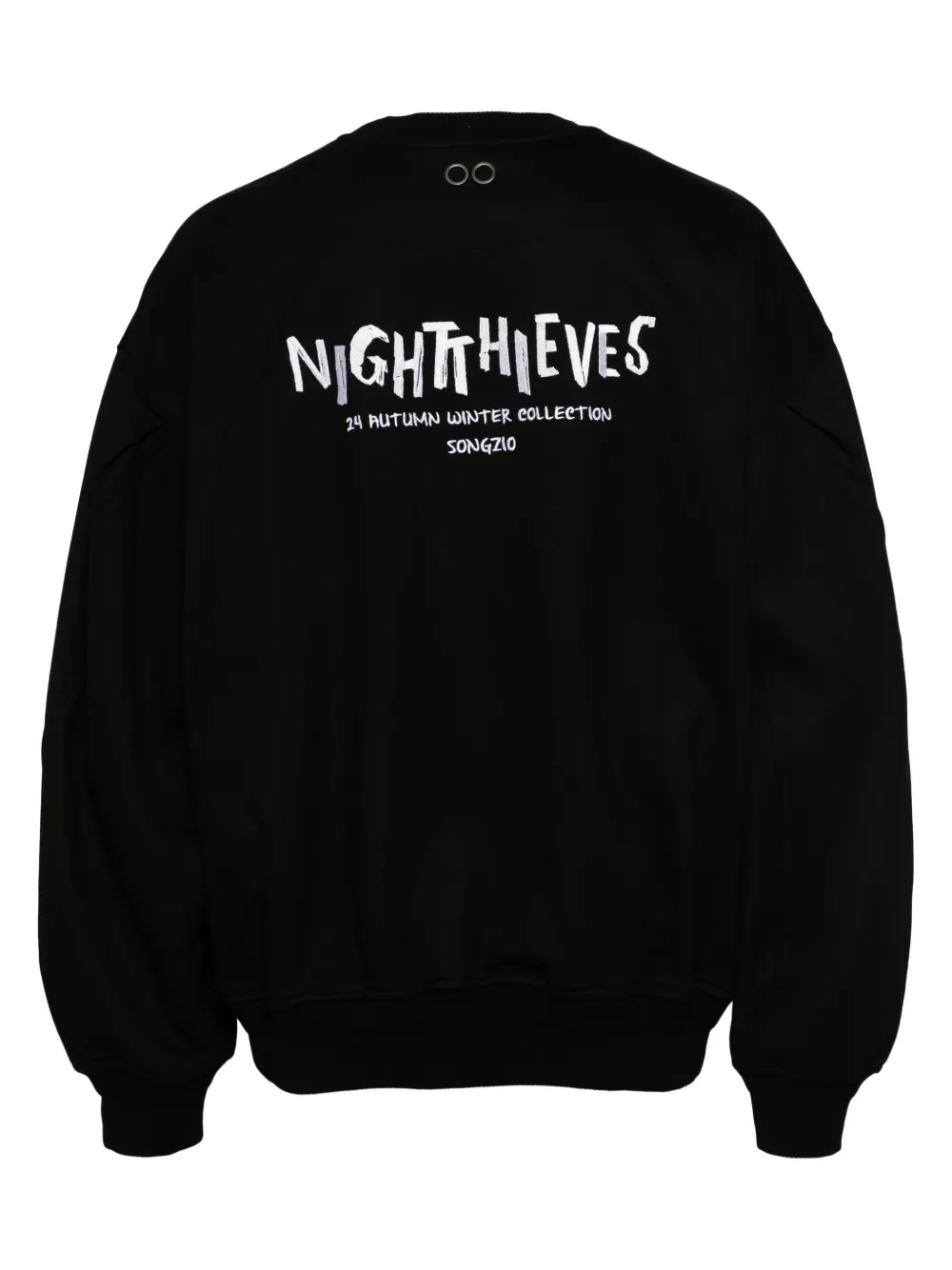 SONGZIO Night Thieves Title sweater - Zwart