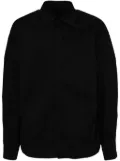SONGZIO Underdart Embroidered Cocoon shirt - Black