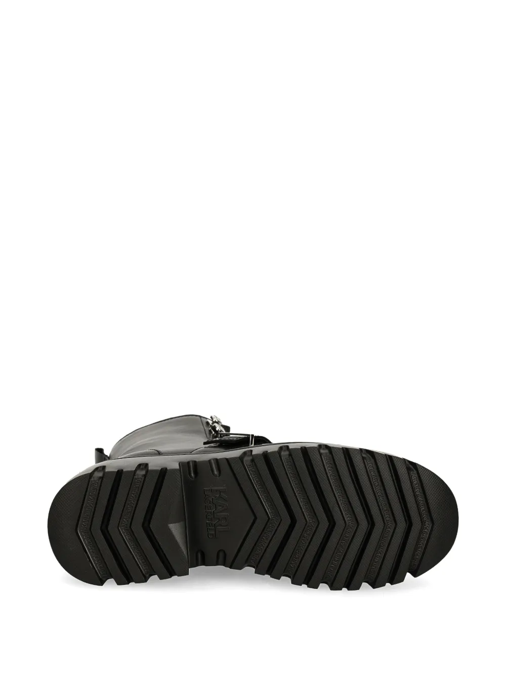 Karl Lagerfeld stud-embellished boots Black