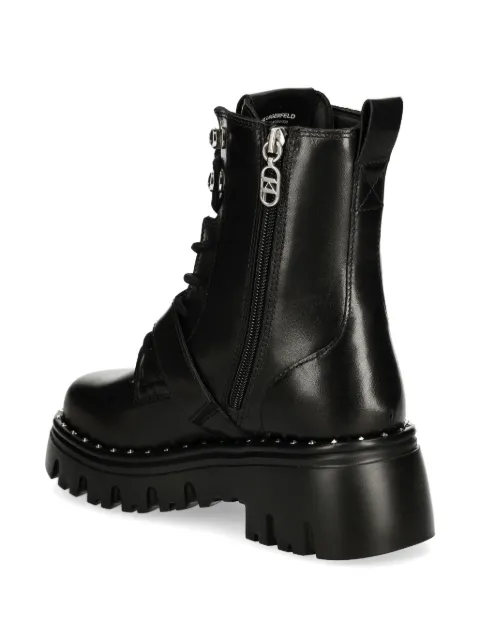 Karl Lagerfeld stud-embellished boots KL45354000 - 2