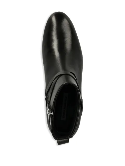 Karl Lagerfeld 50mm logo ankle boots KL3035400S - 3