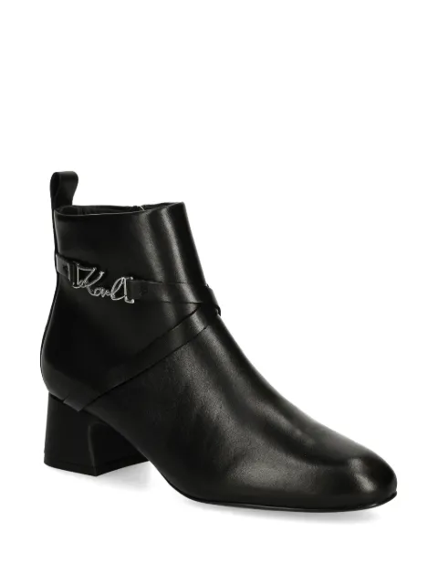 Karl Lagerfeld 50mm logo ankle boots KL3035400S - 1