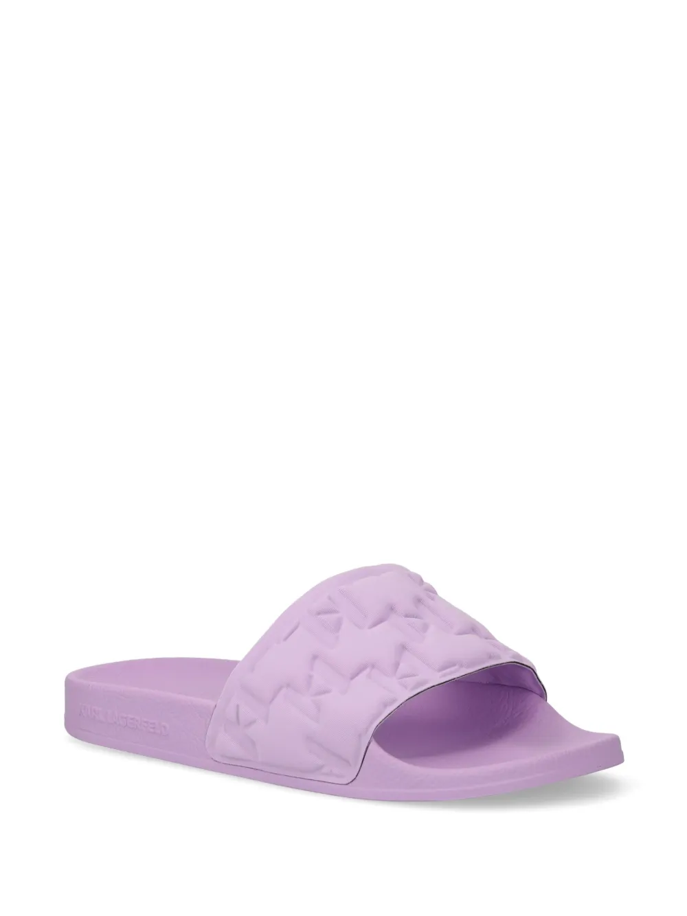Karl Lagerfeld Kondo slides - Paars