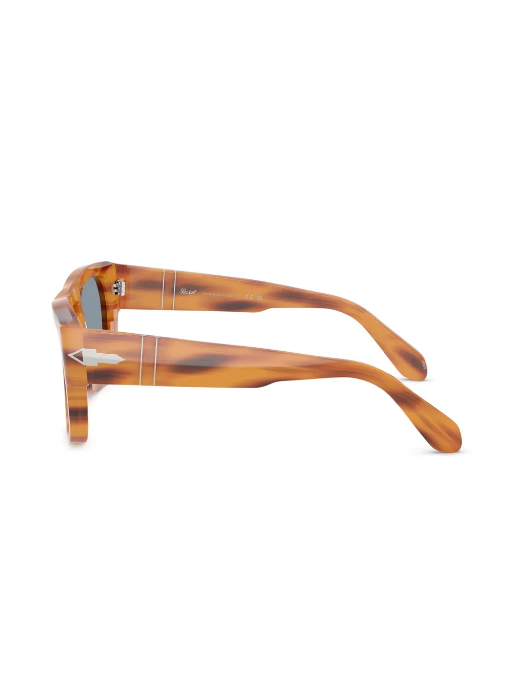 Persol Zonnebril met dubbele neusbrug Bruin