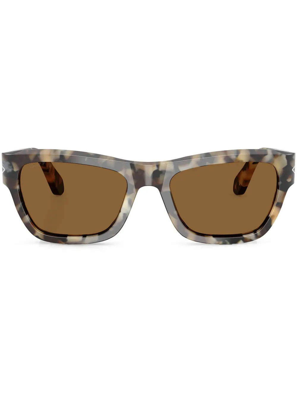 Persol lentes de sol con armazón rectangular | marrón | Image 1