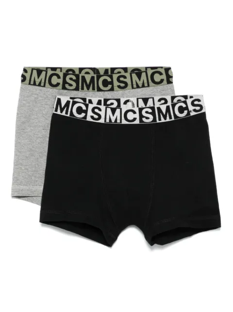 Stella McCartney Kids logo-waistband briefs (pack of two)