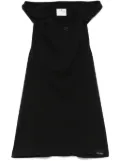 Courrèges hooded tank top - Black