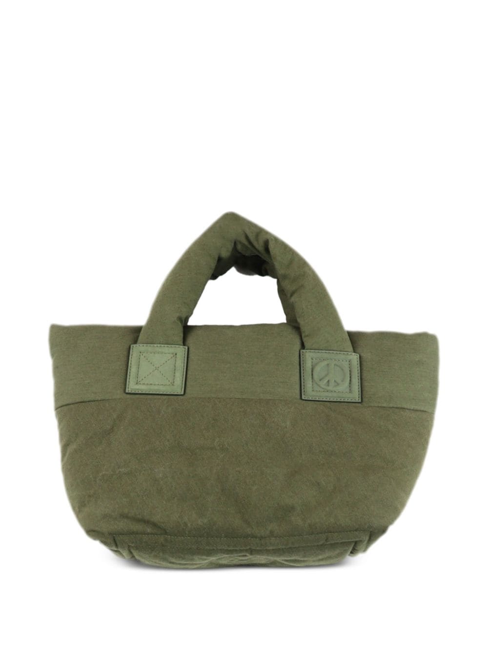 Readymade Shopper met gegraveerd detail - Groen