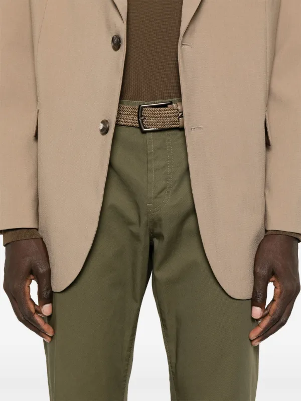 Saint Laurent スリムパンツ | グリーン | FARFETCH JP