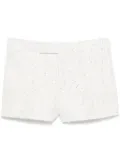 SAPIO sequined shorts - White