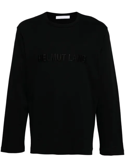 Helmut Lang logo-embroidered T-shirt