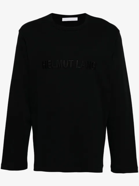 Helmut Lang t-shirt à logo brodé
