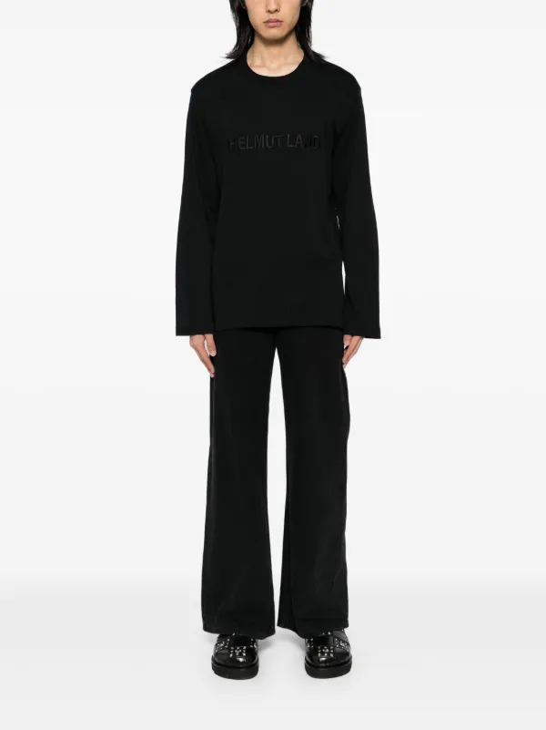 Helmut Lang ロゴ Tシャツ | ブラック | FARFETCH JP
