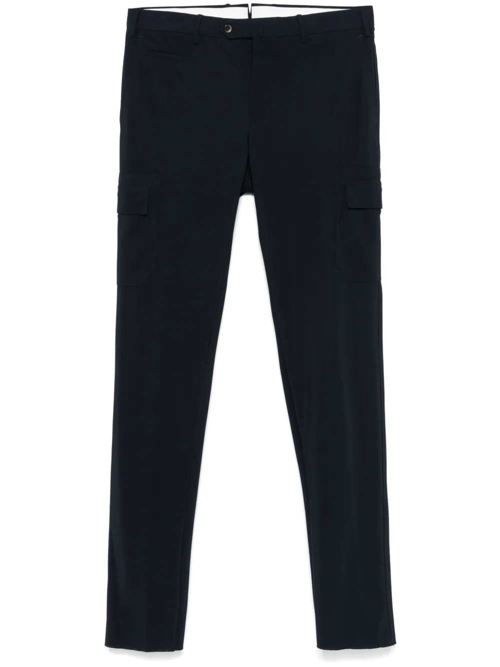 PT Torino Broek met toelopende pijpen Blauw