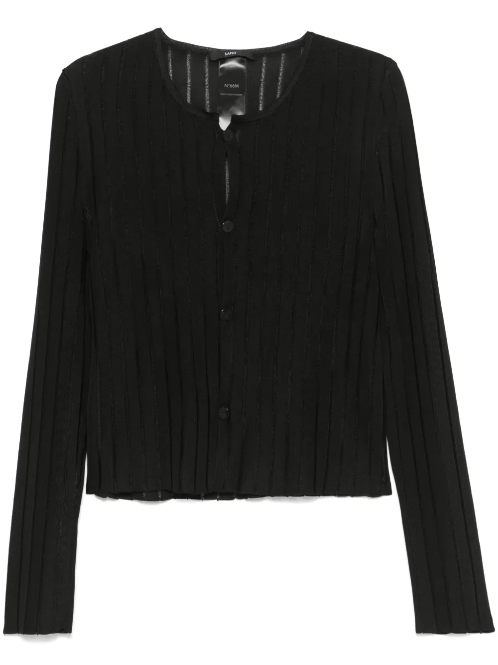 SAPIO Nº66M cardigan | Black | Image 1