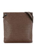 Bottega Veneta Pre-Owned 2000-2010 Intrecciato crossbody bag - Brown