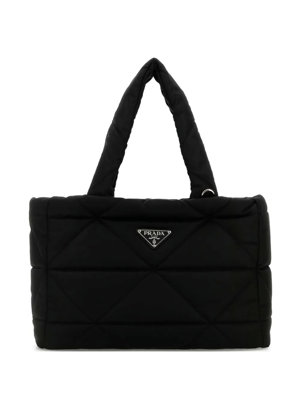 Prada Gepolsterte Schultertasche | Schwarz | Image 1