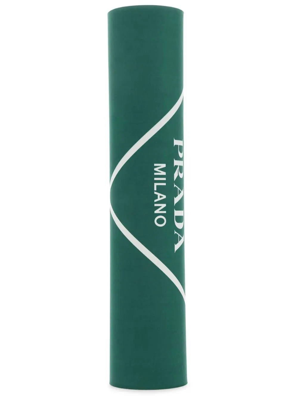 Prada Yogamatte mit Logo-Print | Grün | Image 1
