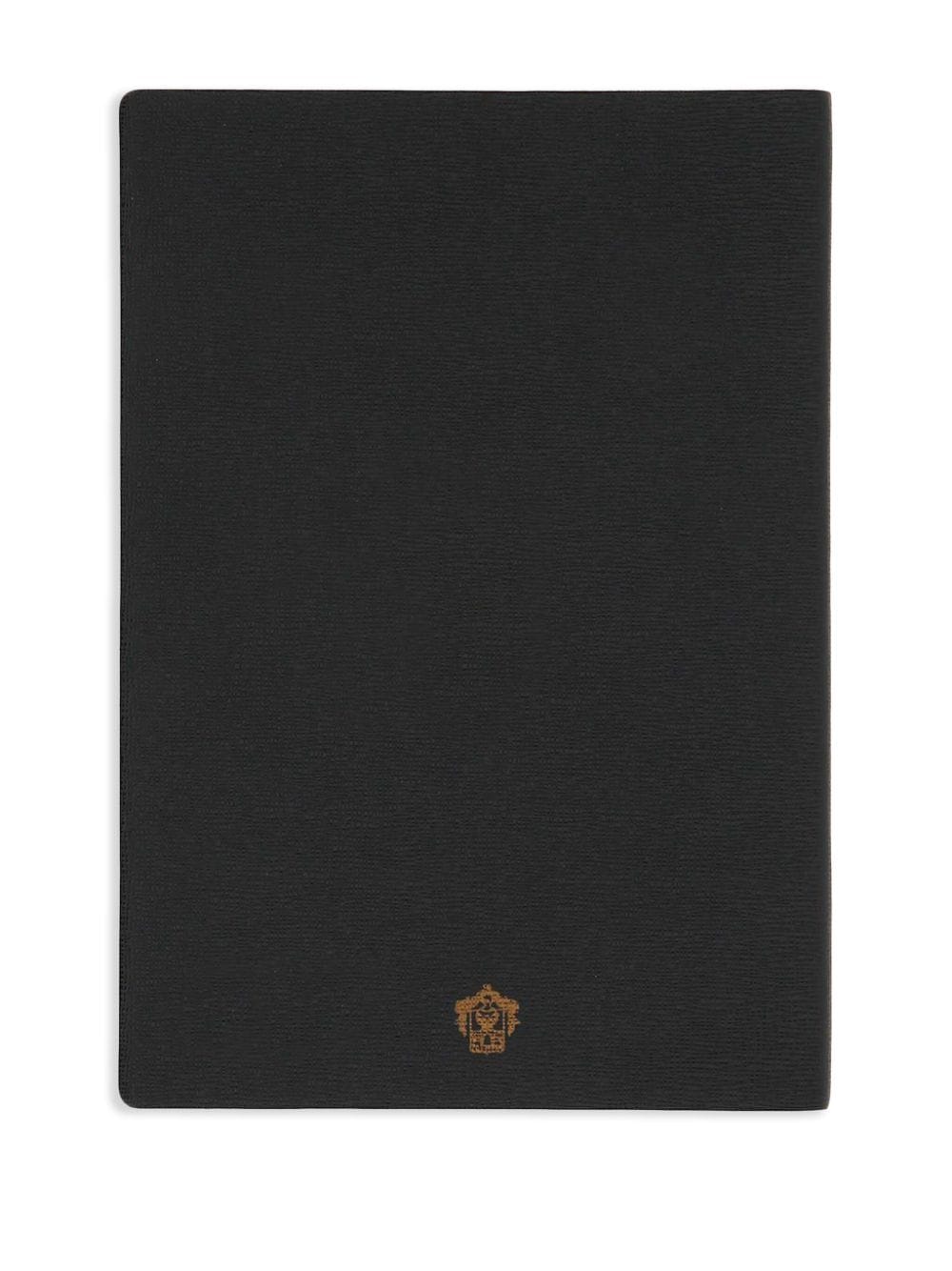 Pineider Milano notebook 14.5X21 cm - Zwart