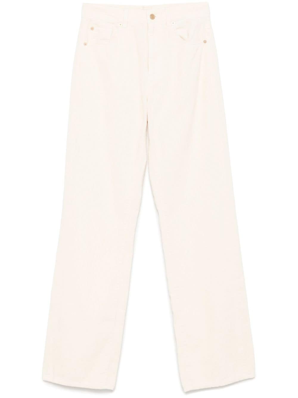 7 For All Mankind Tess broek Beige