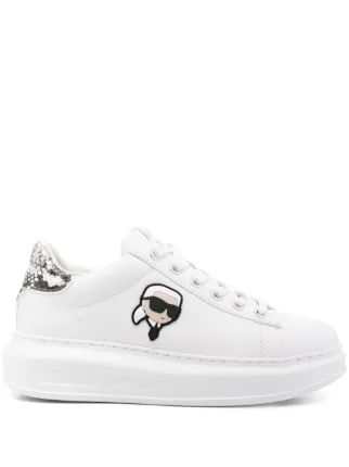 KARL LAGERFELD スニーカー ホワイト/ブラック KARL LAGERFELD PARIS カールラガーフェルド ホワイト ブラック