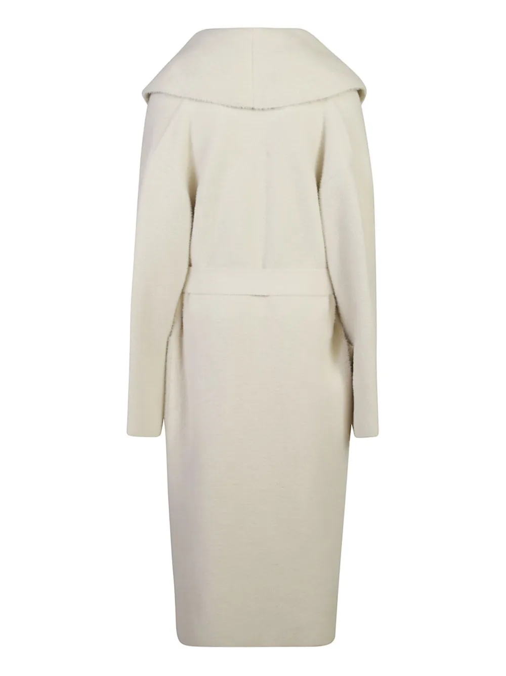 Elisabetta Franchi belted wrap coat - Beige