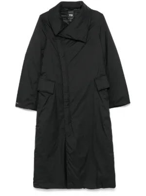 Y-3 レインコート | ブラック | FARFETCH JP
