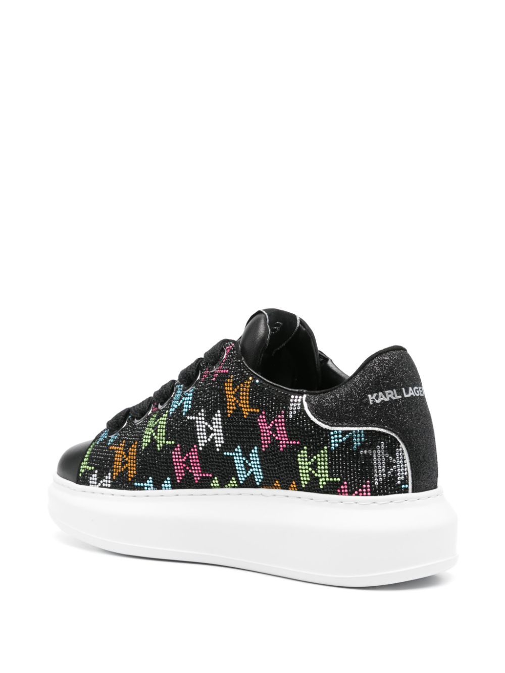 Karl Lagerfeld K Ikonik Kapri NFT Pendant sneakers Black