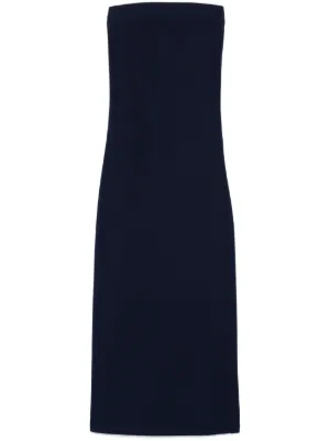 kookai blue strapless dress Tayla Trim maxi Kookai Blue  Hire Me AU